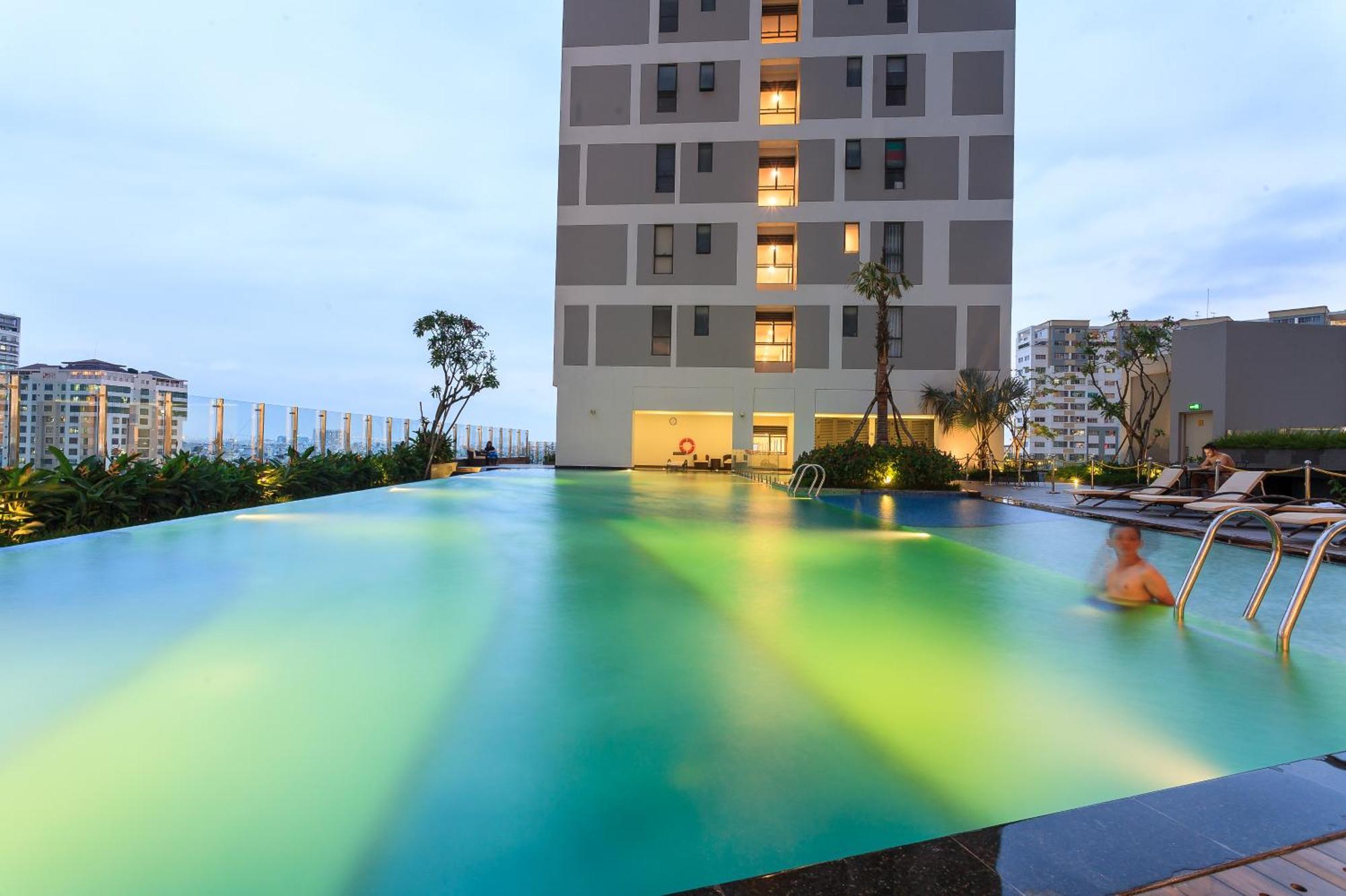 Elysium Cbd Rivergate Apartment - Pool - Free 4G Sim For 3 Nights โฮจิมินห์ซิตี้ ภายนอก รูปภาพ