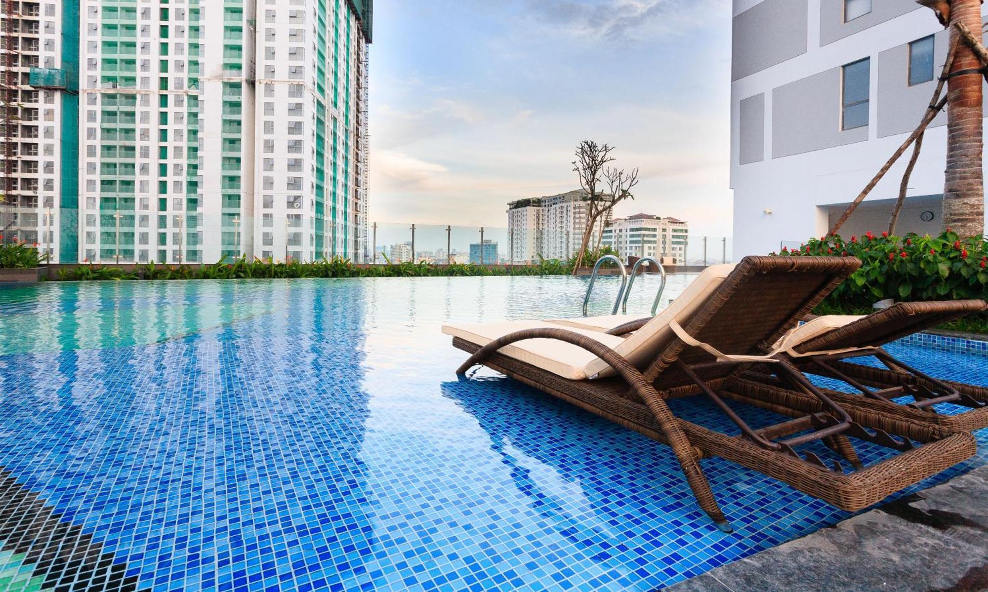 Elysium Cbd Rivergate Apartment - Pool - Free 4G Sim For 3 Nights โฮจิมินห์ซิตี้ ภายนอก รูปภาพ