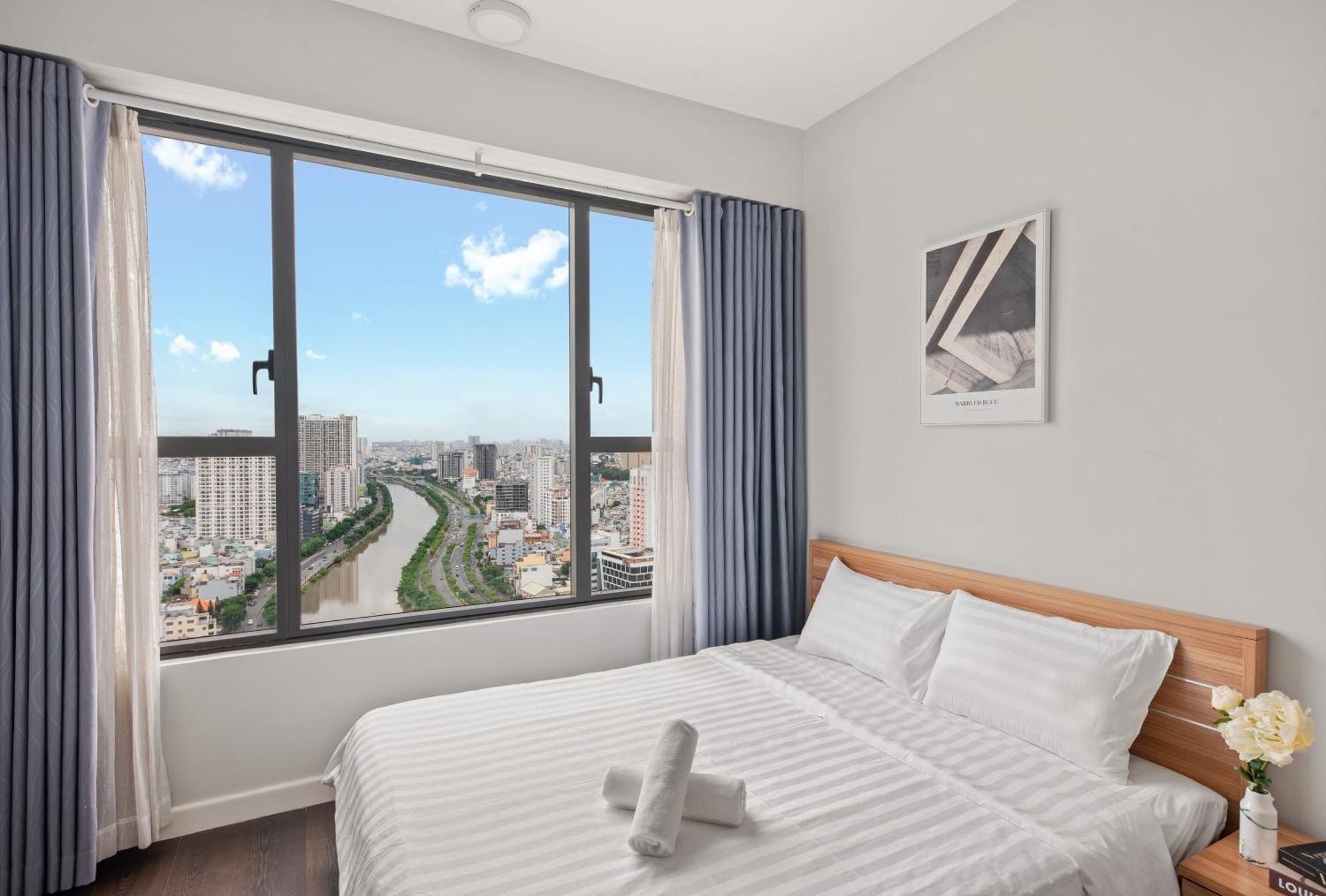 Elysium Cbd Rivergate Apartment - Pool - Free 4G Sim For 3 Nights โฮจิมินห์ซิตี้ ภายนอก รูปภาพ